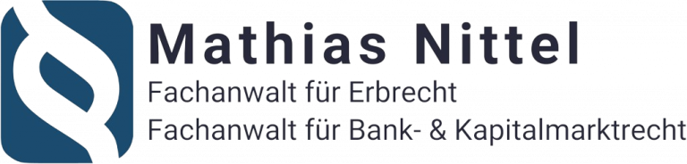 Logo - Rechtsanwalt Mathias Nittel - Fachanwalt & Kanzlei für Erbrecht